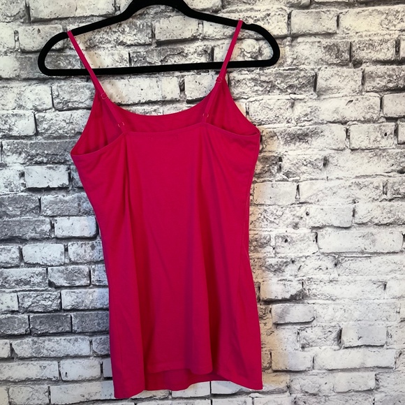 Active Basic Hot Pink Tank Top Size: L - Picture 3 of 6